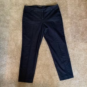 Denim Express “Editor” Cropped Pants - Size 12R
